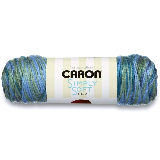 CARON SIMPLY SOFT PAINTS YARN (141G/5OZ), SPRING BROOK - Walmart.com