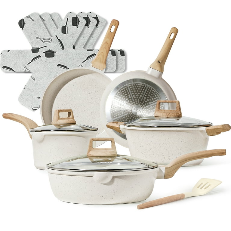 Kitchen Academy 12-Piece PFOA Free Nonstick Cookware Set  Cookware set,  Nonstick cookware sets, Nonstick cookware