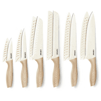 CAROTE 12PCS Knife Set with Blade Guards Deals