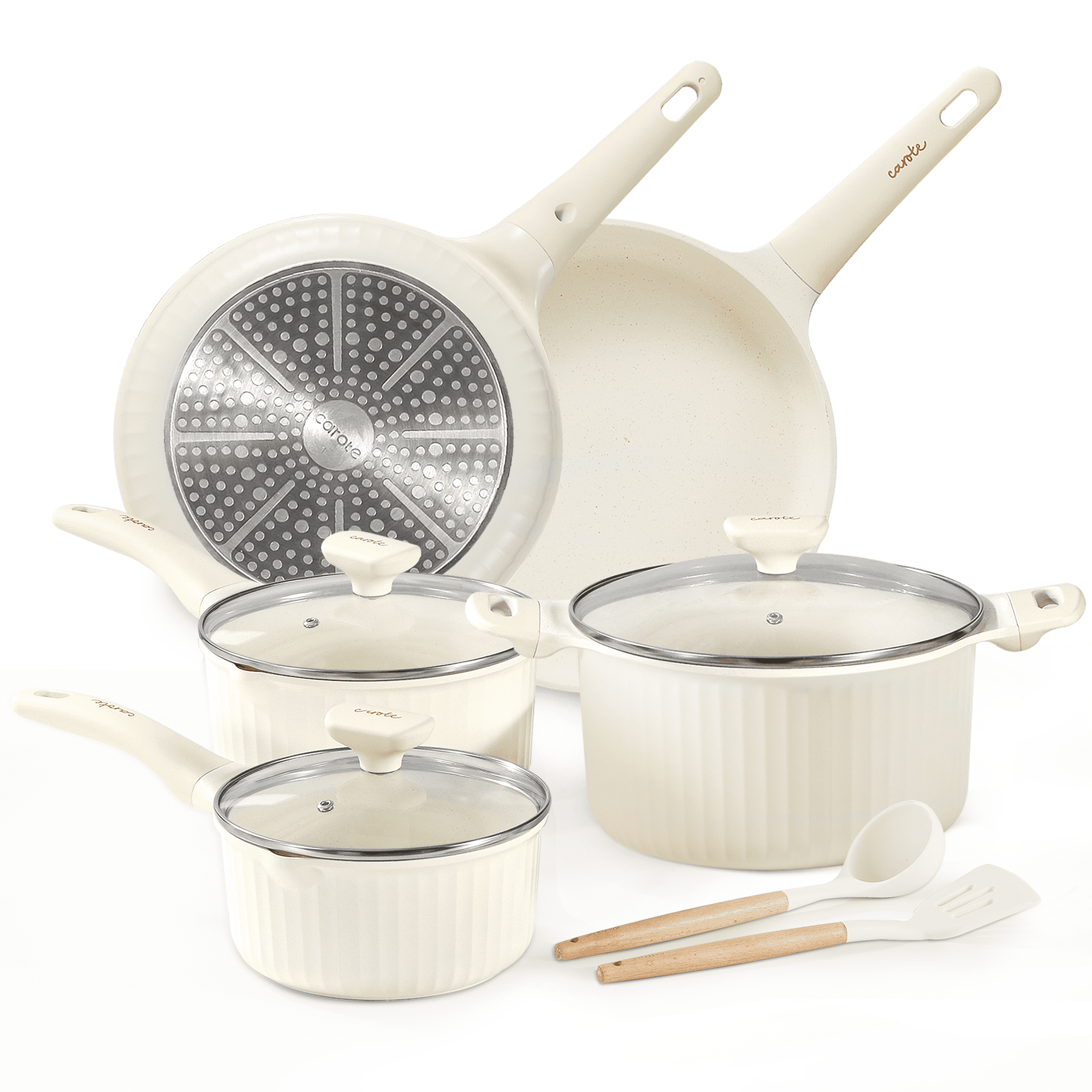 Carote 18pcs cookware sets