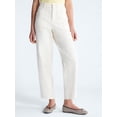 thumbnail image 1 of Free Assembly Women's Cropped Carpenter Barrel Jeans, 27" Inseam, Sizes 0-20, 1 of 5