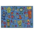 thumbnail image 1 of CARPET READING ROBOTS KIDS VALUE RUG 4X6, 1 of 1