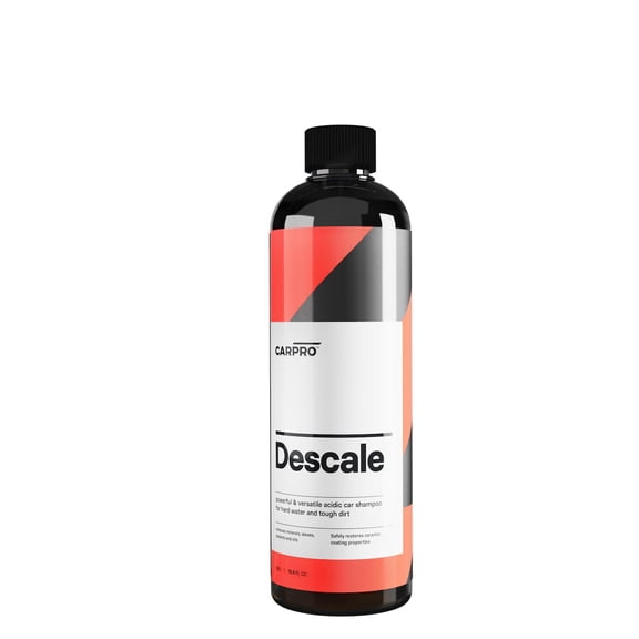 CARPRO Descale Acidic Car Shampoo Wash Concentrate, Removes Minerals, Waxes, Sealants & Oils - 500ml (17 fl oz)