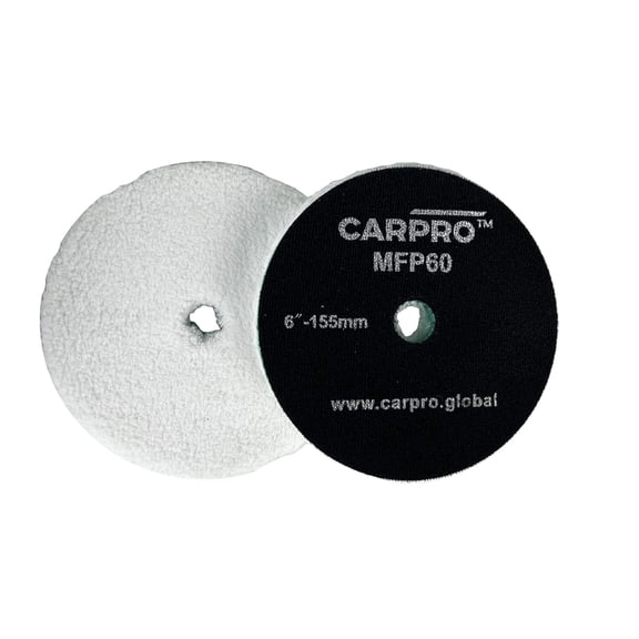 CARPRO Microfiber Heavy Cutting & Polishing Pad - Compounding Disc for Fast Cut with Less Labor - 6" (1 Pad)