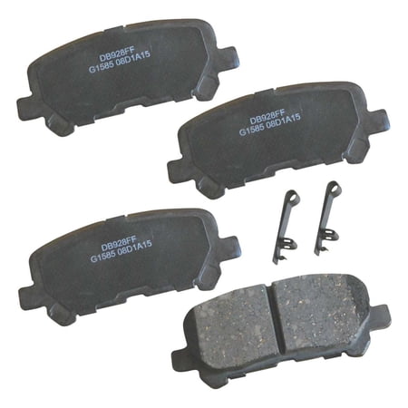 CARQUEST Premium Gold Ceramic Brake Pad Set