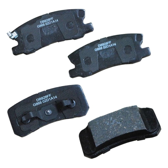 CARQUEST Premium Gold Ceramic Brake Pad Set