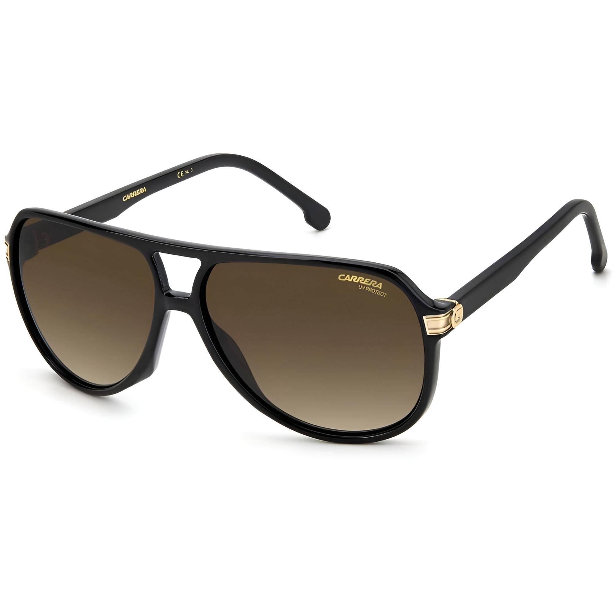 Carrera 1045/S 807IR Black Aviator Pilot Sunglasses 61mm w/ Case NWOT Carrera 1045/S 0807 IR Men main image 4