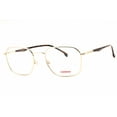 thumbnail image 1 of Carrera CARRERA 282 0J5G 00 Men's Gold Metal Full Rim Eyeglasses, 1 of 4