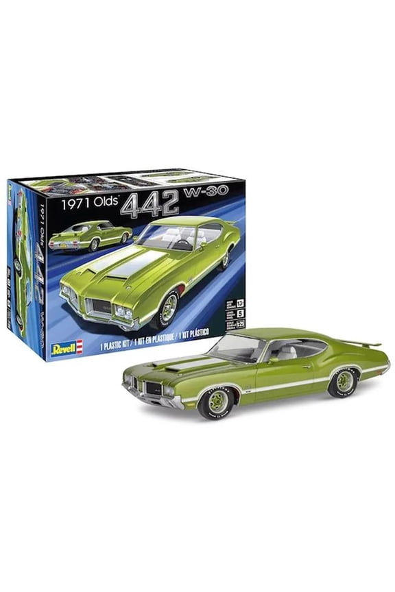 CARRERA REVELL OF AMERICAS INC 1/25 1971 OLDS 442 W-30 RMX854511 Plastics Car/Truck 1/24-1/25