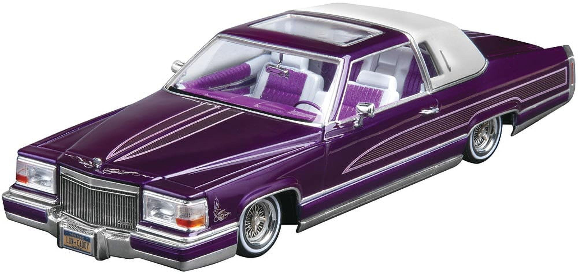 Custom Lowrider Cadillac Coupe DeVille Model Car Kit, 1/25 Scale