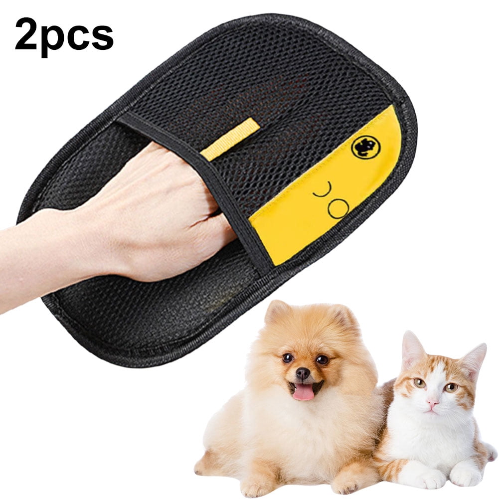 CARRFA 2025 New Pet Hair Remover Electrostatic Gloves, Double-Sided ...
