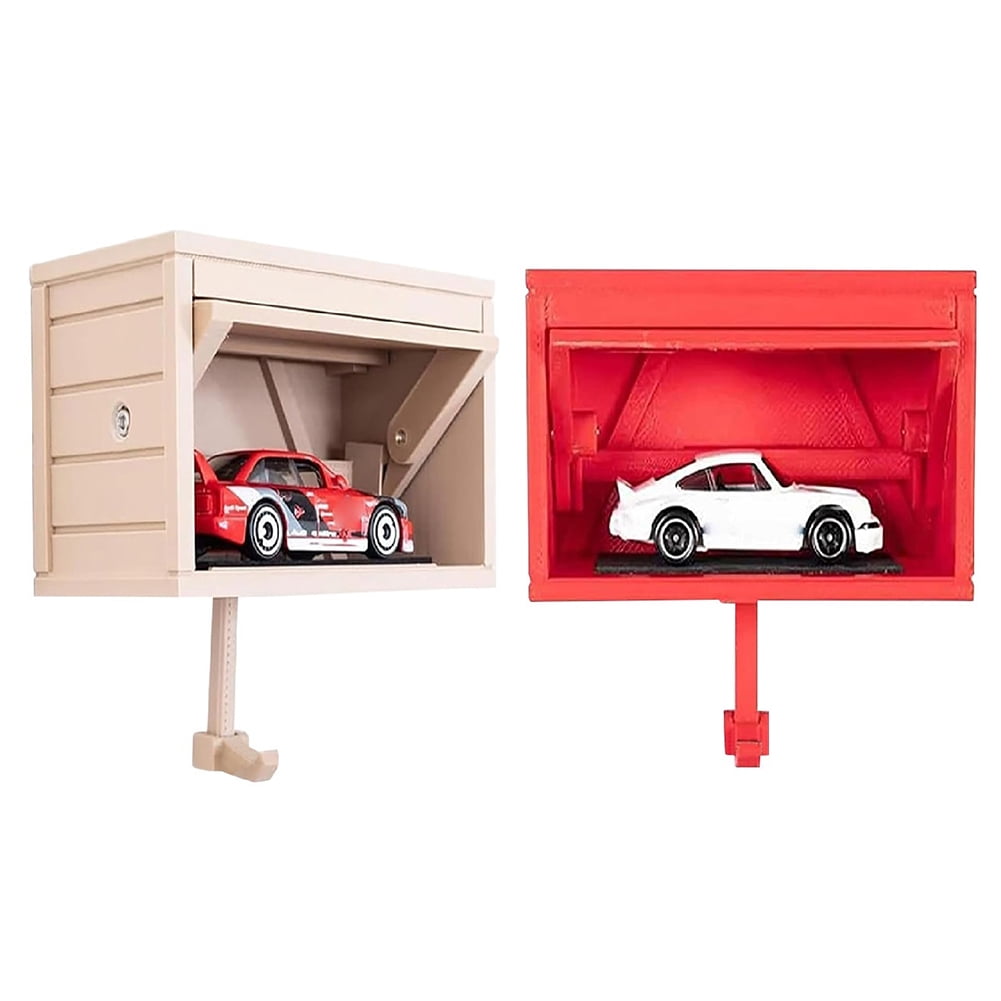 CARRFA 2PCS Key Holder for Wall, 3D Car Garage Key Holder Wall Mount ...