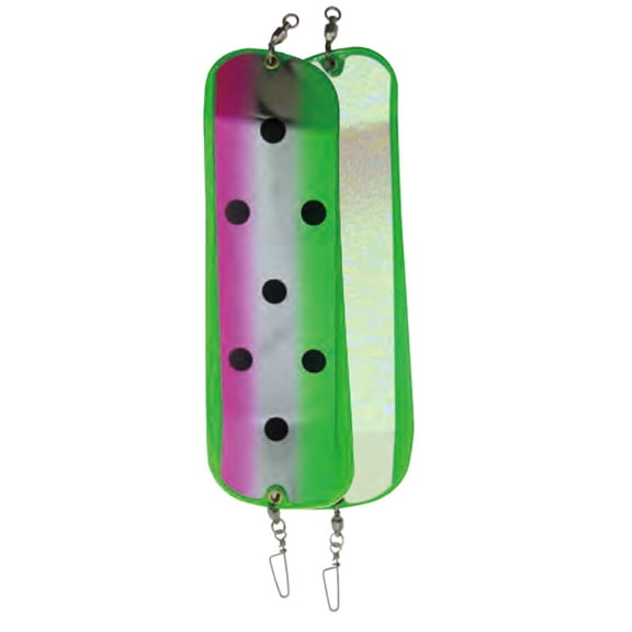 CARRFA Glow Trolling Flashers Board, Fishing Trolling Diving Board for Fishing Enthusiasts (Green)