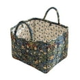 thumbnail image 1 of CARRFA Large Capacity Foldable Boho Fabric Storage Basket, Durable & Soft Floral Laundry Laundry Tote Bag for Home, Picnic, Shopping, Travel, 1 of 7