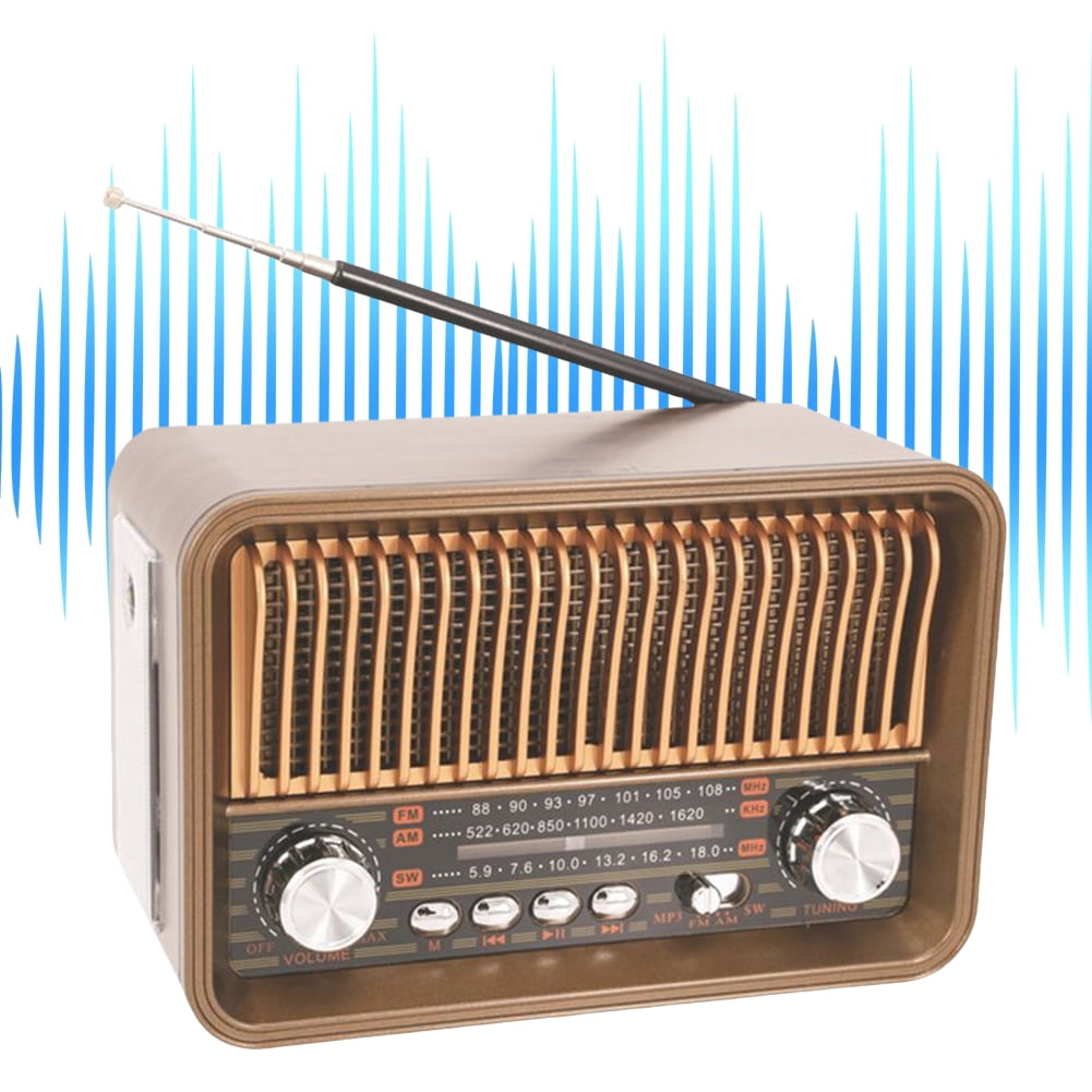 Crosley Cathedralラジオ CDプレーヤー Cathedral Retro Radio and CD Player with Stereo Speakers