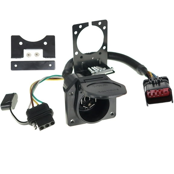 CARROFIX Multi-tow Truck Trailer 7:4 OE Replacement Harness Connector for Dodge RAM &Jeep