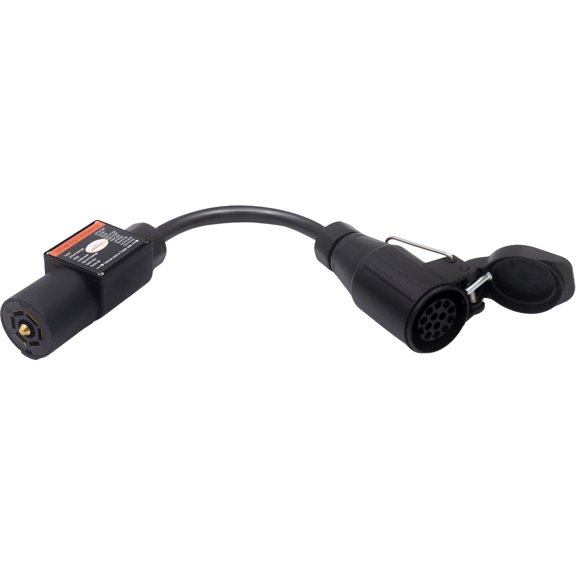 CARROFIX NEW Truck to Trailer Light Converter American 7-Way to European 13-Pin Connector