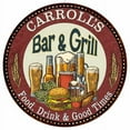 thumbnail image 1 of CARROLL'S Bar and Grill 14" Round Metal Sign Kitchen Wall Decor 100140020379, 1 of 1