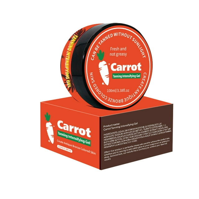 CARROT Tanning Intensifying Gel Peach Beauty Carrot Black Gel 100ml/3