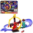 thumbnail image 1 of Disney and Pixar Cars Race to Celebrate Lightning McQueen Celebration Raceway Playset & Toy Car, 1 of 7
