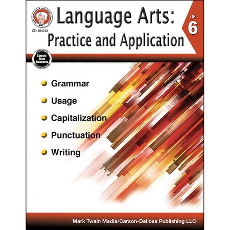 CARSON-DELLOSA Language Arts: Practice and Application Grade 6 Resource Book (404243)