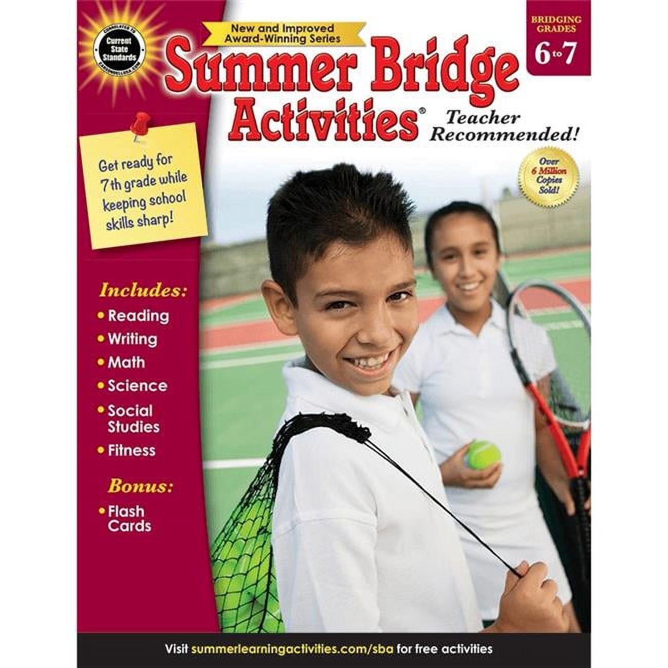 CARSON DELLOSA Summer Bridge Activities Gr 6-7