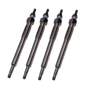 CARTEX 4Pcs Glow Plug 6684850 for FITS Kubota Engine V2003 V2203 V2403 FITS Bobcat B300 E32 E35 S130 S150 S175 S185 S205 S510