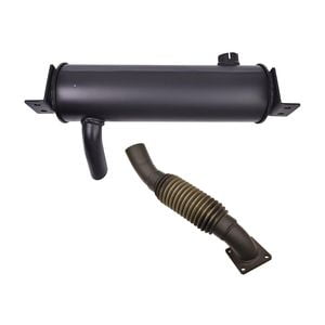 CARTEX Exhaust Muffler 7181055 With Tube 7181083 7211391 for FITS Kubota Engine V2403 FITS Bobcat Loader S530 S510