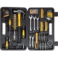 thumbnail image 1 of CARTMAN 148 Piece Tool Set General Hand Tool Kit with Plastic Toolbox Storage Case, Automotive Set Yellow, 1 of 5