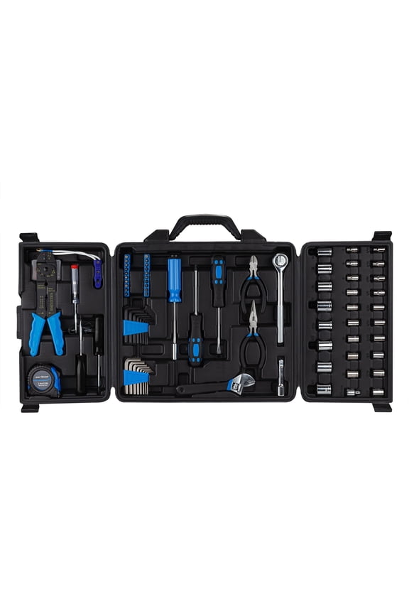 CM-TK122-BLUE, Drive Socket Wrench & Set, 122 Pieces