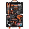 thumbnail image 1 of CARTMAN Power Tool Combo Kits with 12V Cordless Drill, Professional Household Home Tool Kit Set, DIY Hand Tool Kits for Garden Office House Repair, with a Robot Style Carry Box, 1 of 7