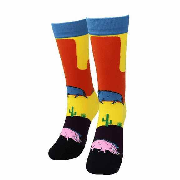 CARTOON JAVELINA KNIT SOCK