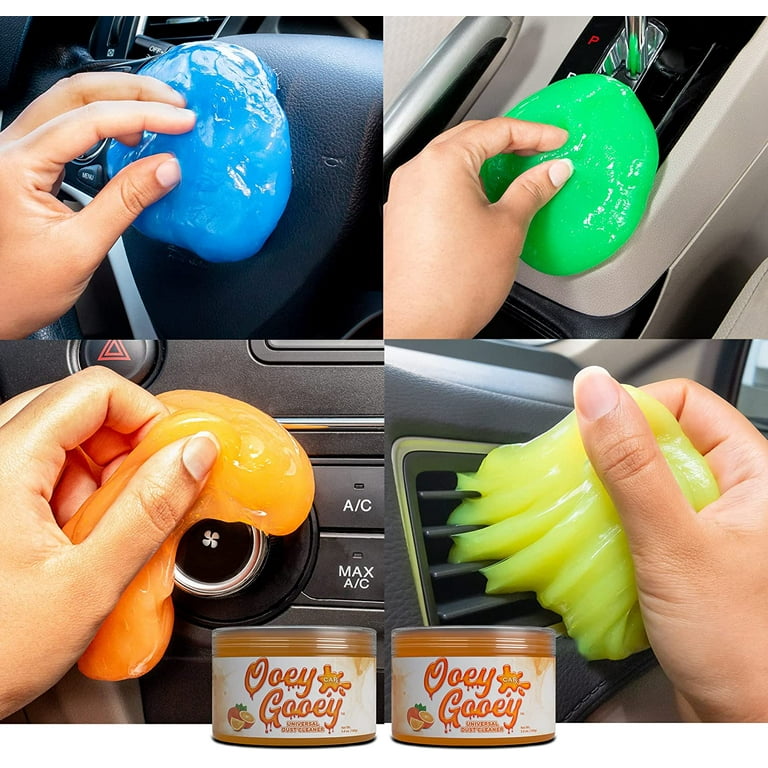 CARX Ooey Gooey - Scented Car Cleaning Gel to Make Your Car Shine - (Orange)
