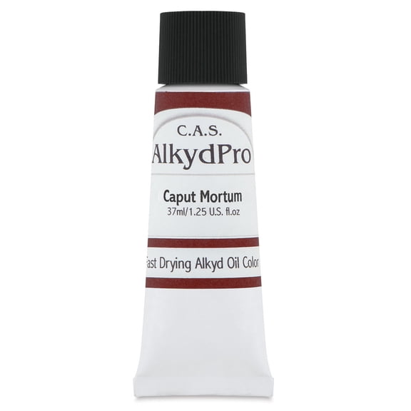 CAS AlkydPro Fast-Drying Alkyd Oil Color - Caput Mortum, 37 ml tube