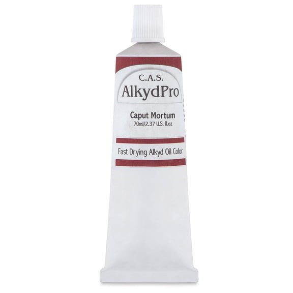 CAS AlkydPro Fast-Drying Alkyd Oil Color - Caput Mortum, 70 ml tube