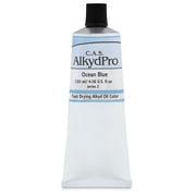 CAS AlkydPro Fast-Drying Alkyd Oil Color - Ocean Blue, 120 ml tube