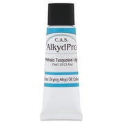 CAS AlkydPro Fast-Drying Alkyd Oil Color - Phthalo Turquoise Light, 37 ml tube