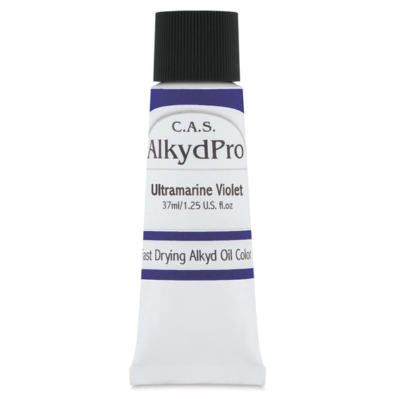CAS AlkydPro Fast-Drying Alkyd Oil Color - Ultramarine Violet, 37 ml tube