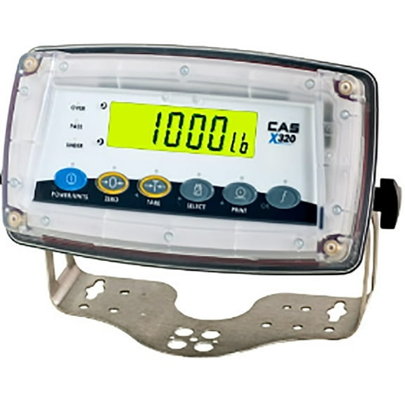 CAS, CAS-X320B, Battery Operated Washdown Indicator w/ Stainless Steel Mount