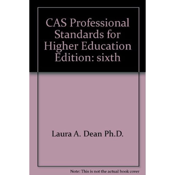 Pre-Owned Cas Professional Standards for Higher Education (Paperback) 1583280375 9781583280379