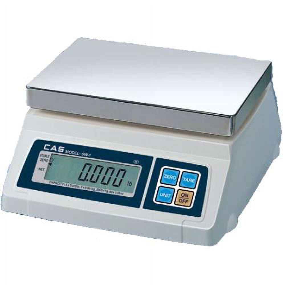 CAS SW-1-50 Portable Digital Scale  50 lb x 0 02 lb  Legal for Trade - image 1 of 2