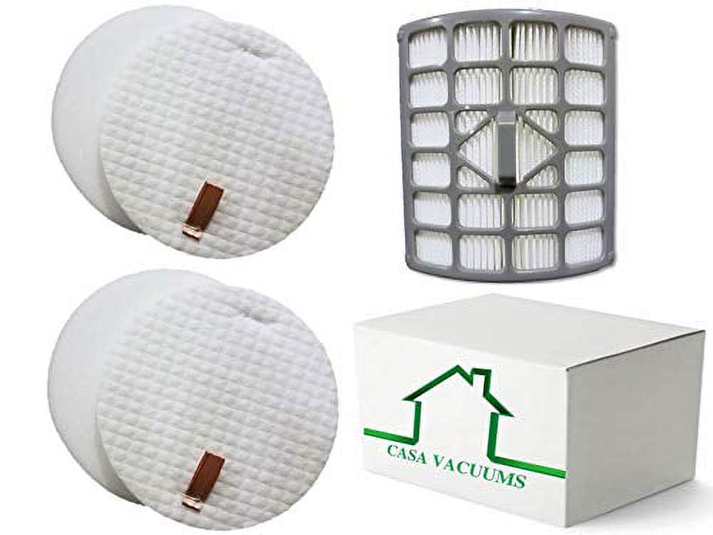 CASA VACUUMS 2+1 replacement Shark Rotator SlimLight LiftAway Filter Kit for NV341 & NV341Q