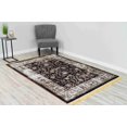 thumbnail image 1 of CASABLANCA Modern Stylish Living Room Rug Design 1016 - 2'6"x7'9" Runner, Brown, 1 of 5