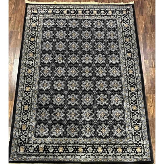 Casablanca Rug Design 1017 - 2'6"x3'9", Black