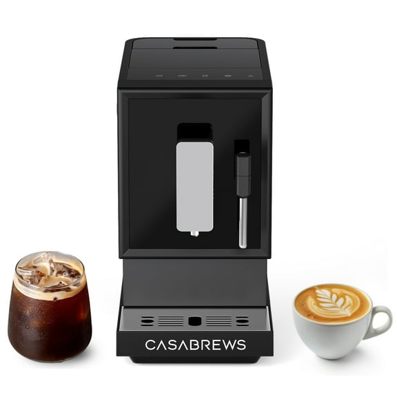 CASABREWS ACAFE Plus, 20 Bar Fully Automatic Espresso Machine, Black