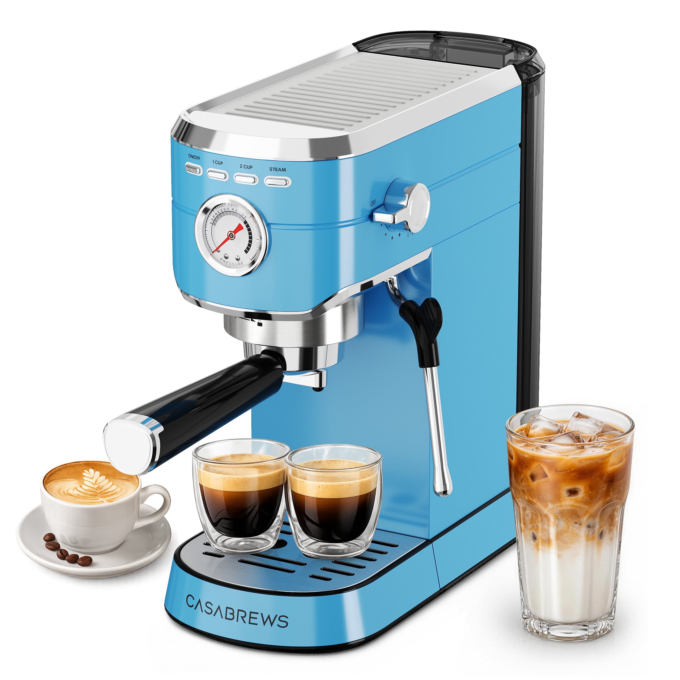 CASABREWS CM5418 Espresso Machine 20 Bar Coffee Maker With PID casabrews-cm5418-espresso-machine-20-bar-coffee-maker-with-pid