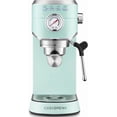thumbnail image 1 of CASABREWS Espresso Machine 20 Bar,Espresso Maker with Steam Milk Frother, Stainless Steel Coffee Machine with 34oz Removable Water Tank for Cappuccino Latte,Easy Clean,Fast Heat-Up,Pastel Green, 1 of 9