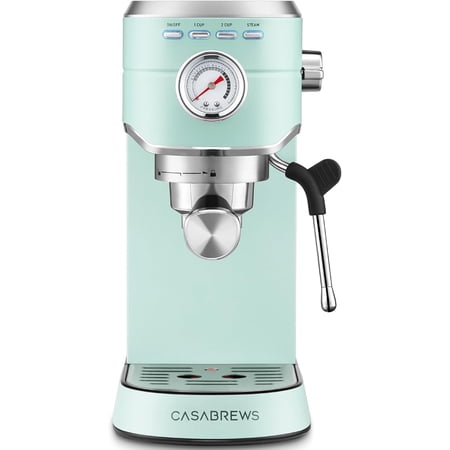 CASABREWS CM5418 20-Bar Espresso Machine and Coffee Maker, Pastel Green