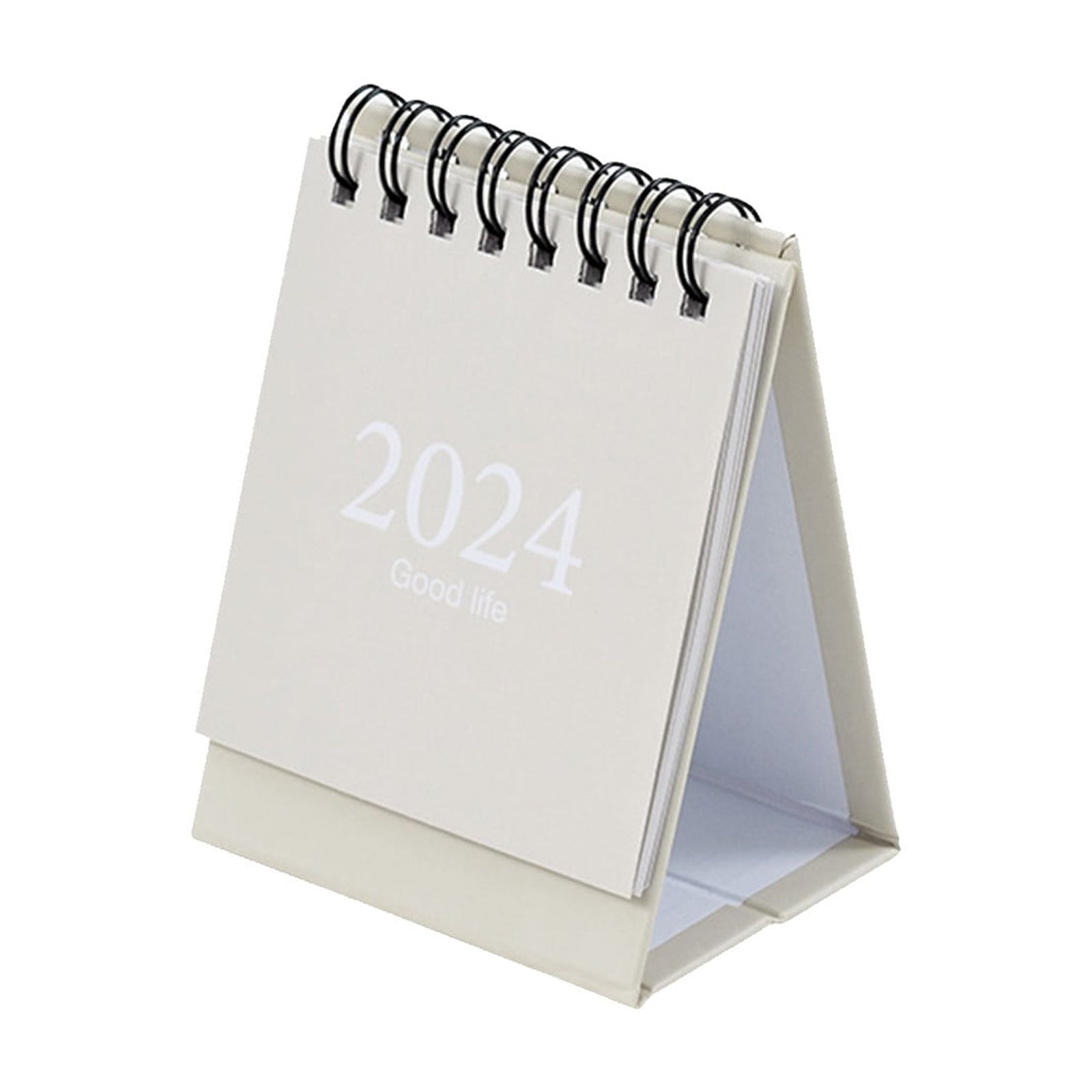 CASAFUN 2024 Desktop Calendar Stand Up Calendar Schedule Desk Calendar Table Top Calendar