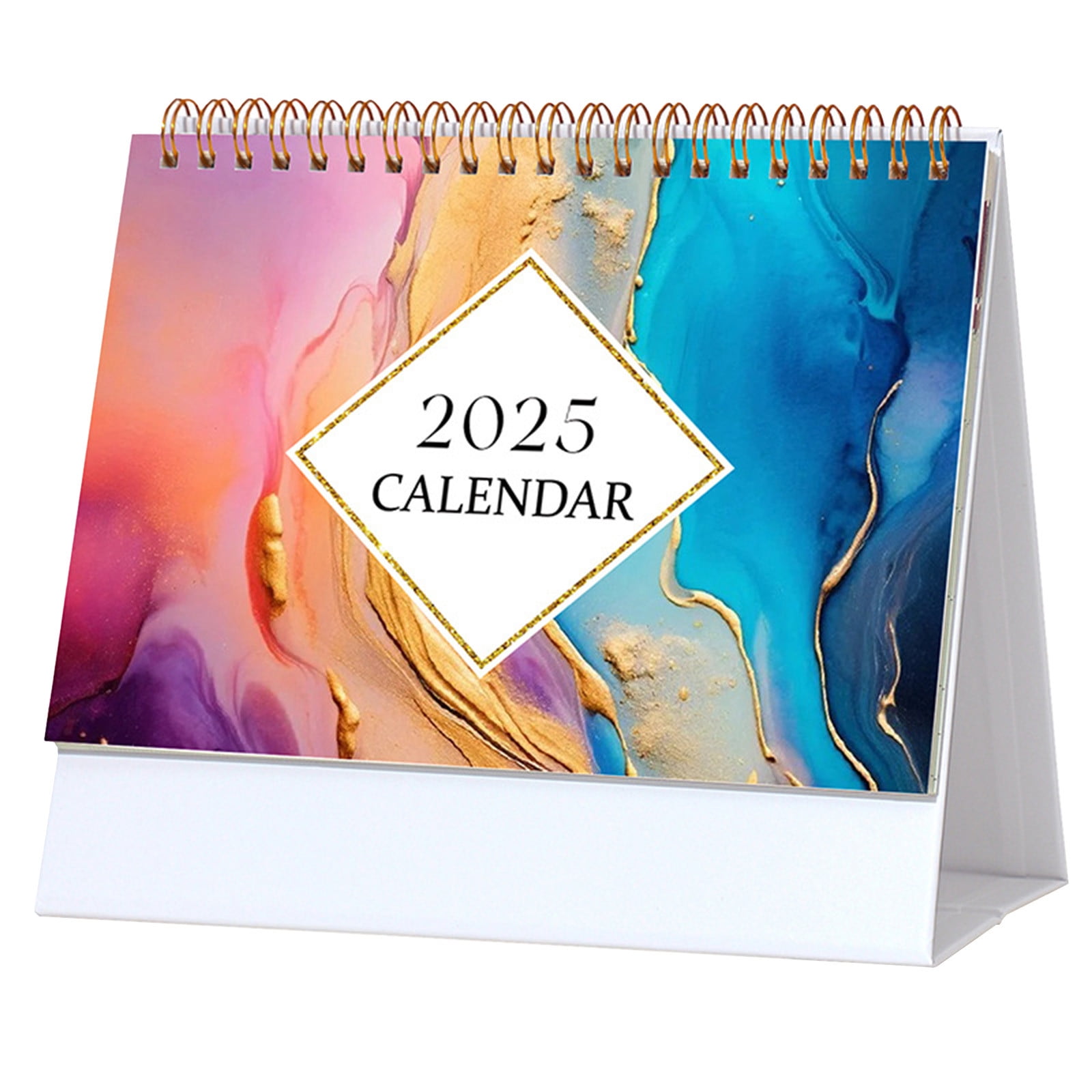 CASAFUN 2025 Sketchy Desk Calendar,Desktop Calendar Small Desk Calendar ...